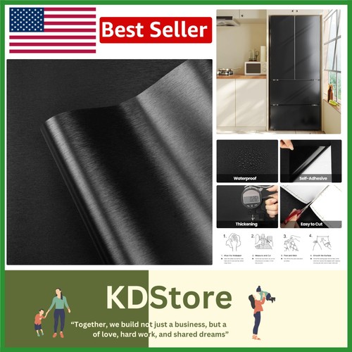 Black metallic brushed - black,
