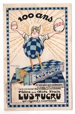 carte publicitaire Lustucru