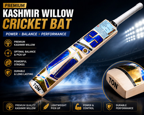 Batte cricket cuir - batte, en