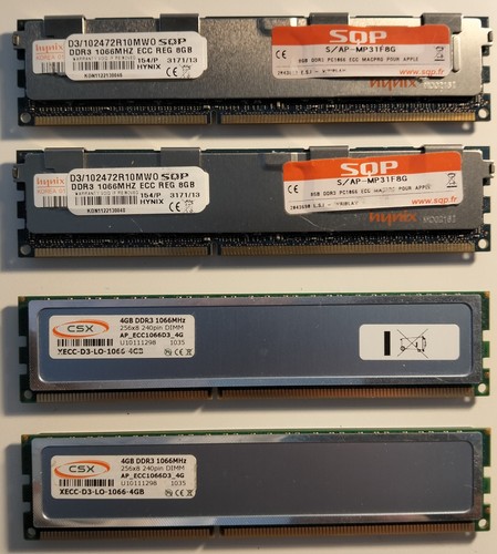 Lot ram mémoires serveur ddr3 - lot,