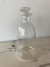 DAUM CARAFE CRISTAL  France Signé Modèle KIM fond plat