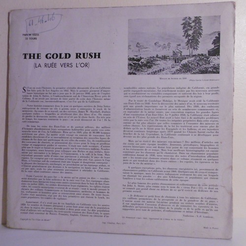 33t the gold rush ruée - gold,