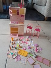 CUISINE VINTAGE BARBIE MATTEL SWEET ROSES + ACCESSOIRES