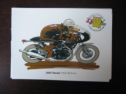 Carte postale joe bar team - cp,