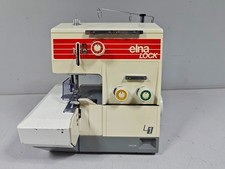 Elna Verrou L1 Overlocker Machine à Coudre, non-Testé, A Rayures, Pour Pièce,