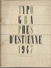 Typographes d'Estienne. 1947