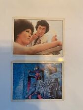 2 vignettes stickers Panini X-OR