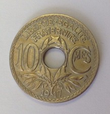 10 Centimes 1917 Rare Qualité