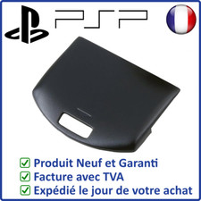 COUVERCLE / CACHE BATTERIE NOIR DE LA SONY PSP FAT 1000 / 1004
