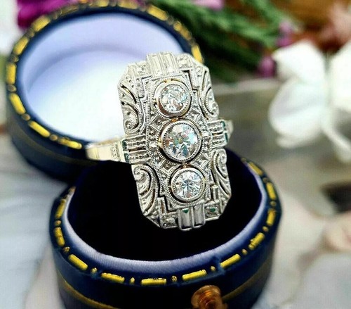 Bague art déco - vintage, en
