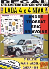 DECAL LADA NIVA 4x4 ANDRE