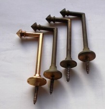Lot 4 Embrasses Rideaux Laiton