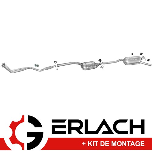 Echappement silencieux pour