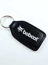PORTE-CLES - BOBCAT - Engins PELLETEUSES Chargeuses - CUIR - Logo 2000s