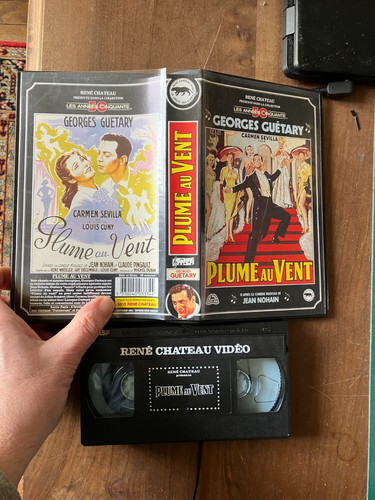 Cassette video vhs cinema rene - cassette,