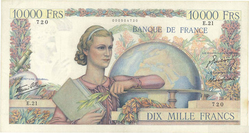 000 francs génie français - 10.000,