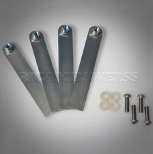 HAU Kit Patte Fixation Universale Sabot Moteur Moto Suzuki Kawasaki Triumph BMW