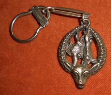 Porte-clés Jean GRIGNY BETHUNE Vêtements - Venerie CERF Faisant Lièvre chasse