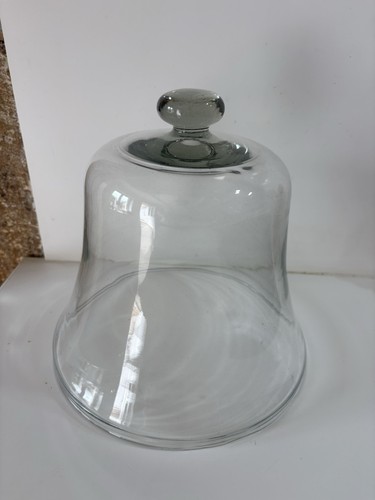 Cloche ancienne verre - ancienne, en