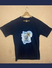T-shirt bleu marine tortue génial manga kamé hamé ha sennin san goku dragon ball