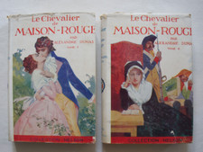 Le chevalier de Maison Rouge T1 et 2. Alexandre Dumas. Nelson. 1956