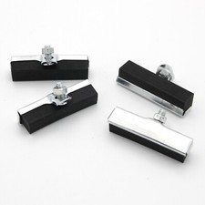 2 Paire patin frein à tringle vélo ancien  rod brake pad old pull shoes Vintage