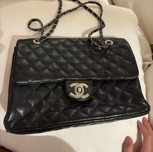 Sac bandoulière cuir noir - sac,