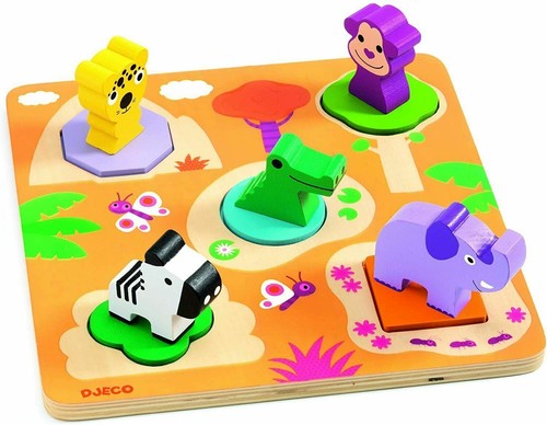 Djeco puzzle bois - puzzle, mati