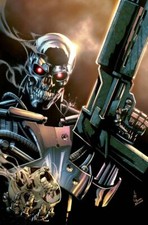 PLAQUE METAL  TERMINATOR T-800