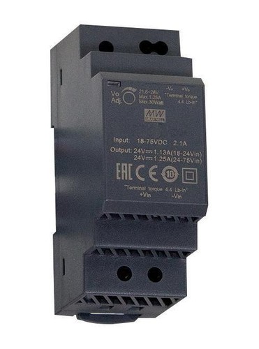 Isolé din rail montage - din, dc