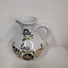Pichet eau faience - pichet,