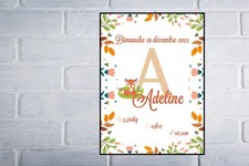 Affiche de naissance