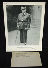 Maréchal Ph Pétain affiche portrait SPECIMEN propagande c1940 militaria WW2