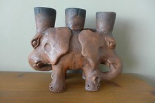 Ancien bougeoir éléphant