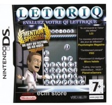 Nintendo DS LETTRIQ NEUF sous