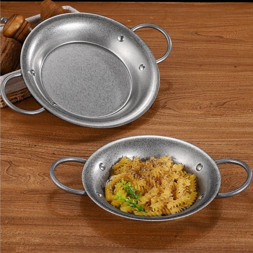Ancienne poêle paella en - poêle, à