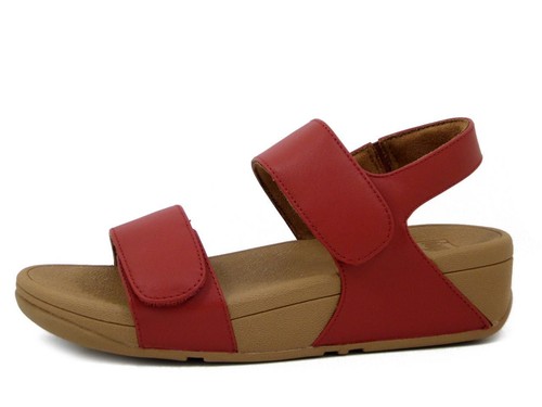 Sandales femme cuir rouge - femme, en