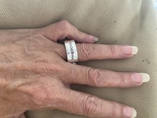 Bague Pianegonda Argent Massif Silver Ring 925 40g