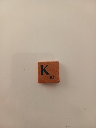 Lettre scrabble bois - lettre,