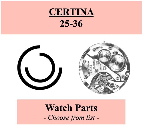 Pièce montre certina 36 - certina, 25-36