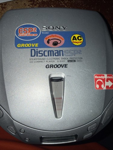 Sony discman e401 groove - groove, cd