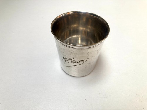 Ancienne timbale gobelet en - gobelet,