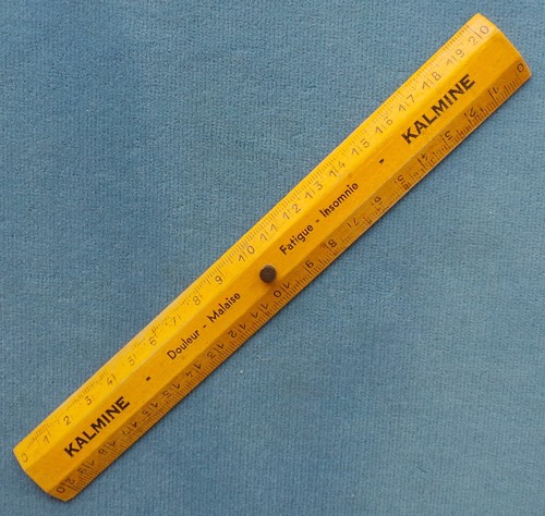 Ancienne règle bois - en,