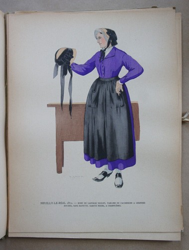 Lhuer costume auvergnat - v.,