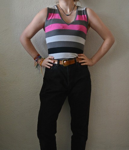 Pull top sans manches - , à
