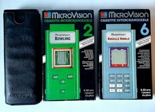MicroVision : cassette interchangeable Boite Notice Console MB VOIR ANNONCE