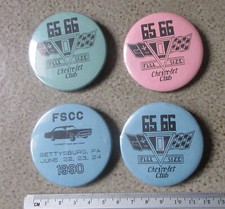 Lot 4 Badges 1965 1966 "65-66