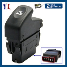 BOUTON DE LEVE VITRE AVANT GAUCHE POUR RENAULT TWINGO 1993 à 2007 = 7700307605