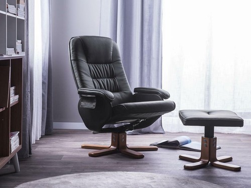 Superbe cuir fauteuil - cuir, de