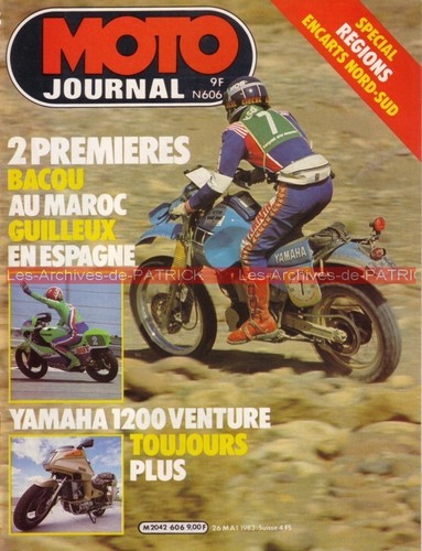 Moto journal 606 - 606, test